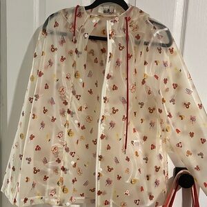 Disney Mickey Mouse Patterned Poncho